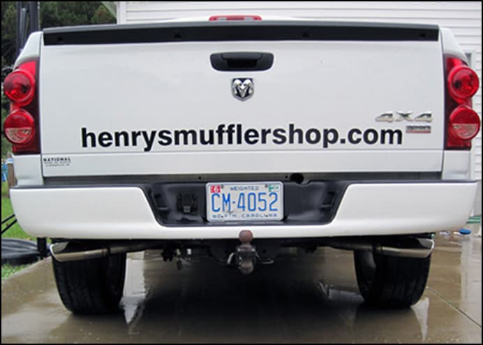 Henry's Muffler Shop exhaust work - Image 39